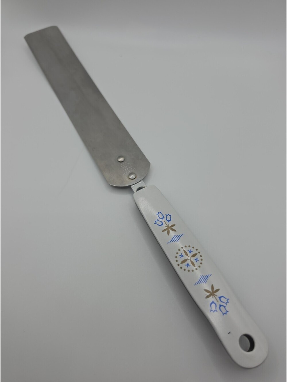 Vintage Ekco Icing Spreader Spatula Stainless Dutch Tulip Handle Cooking Utensil